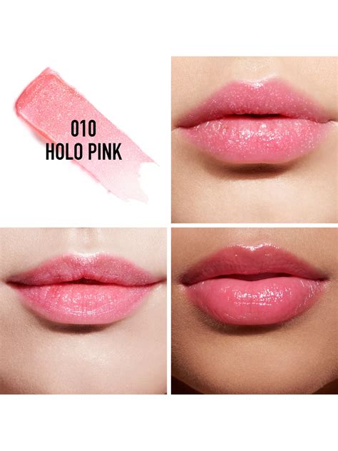 dior lip glow holo pink